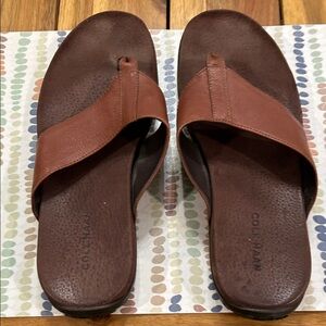 Men’s Clean Haan Leather Sandals.
